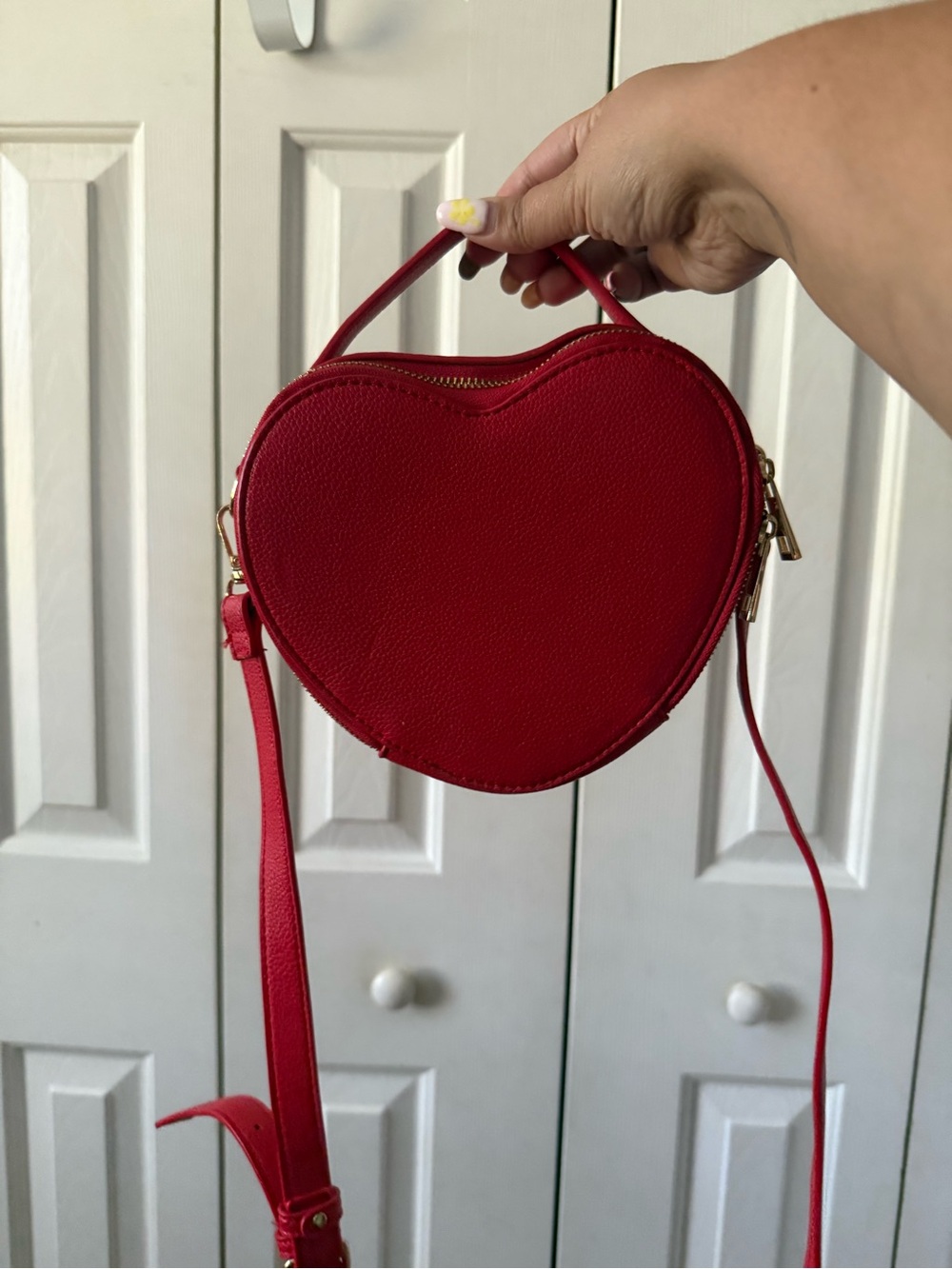 Red Heart Crossbody Bag - Fashion Women Bag
